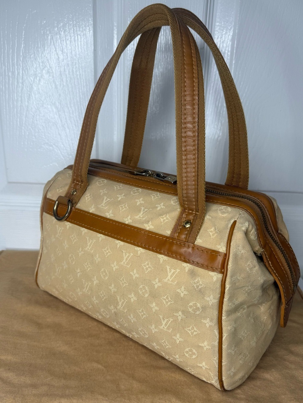 LOUIS VUITTON MONOGRAM JOSEPHINE MINI LIN PM HANDBAG